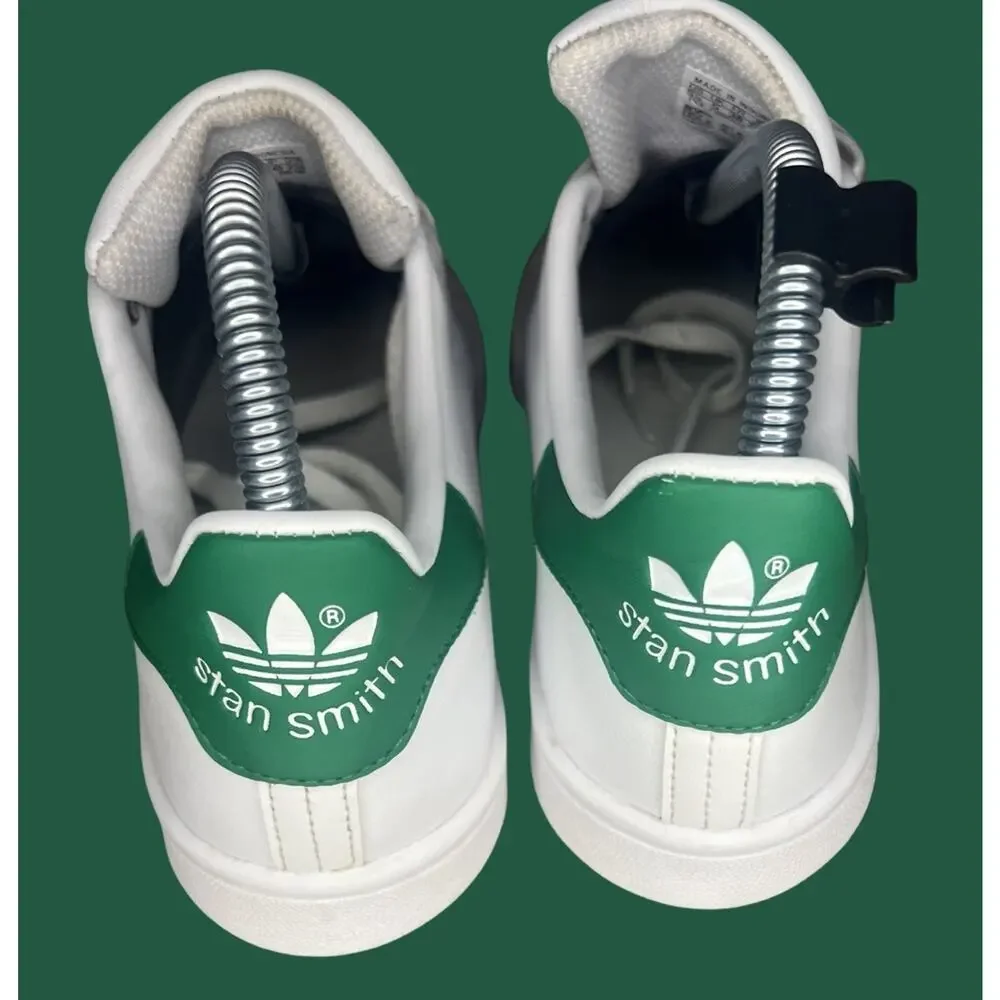 Men’s Size 5.5- ADIDAS Stan Smith M20605 Sneakers, Low top, White, Green, 2019